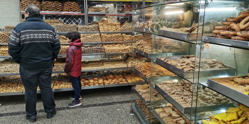 Lokale Bäckerei, Kairo