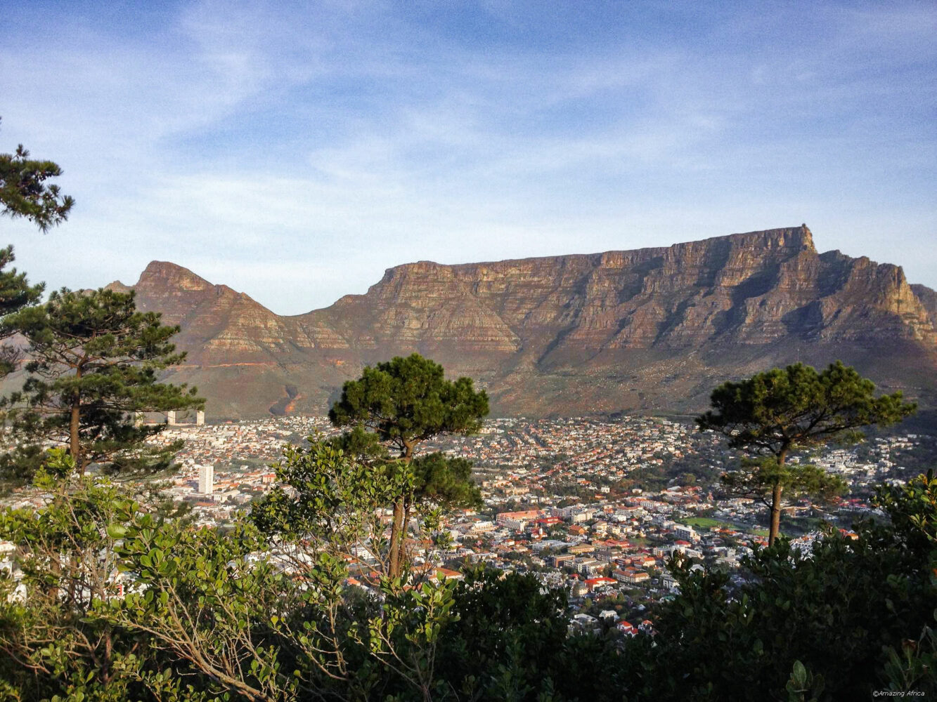 Kapstadt mit Tafelberg, Südafrika