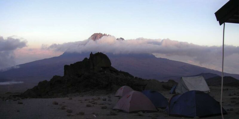Blick auf den Mawenzi, Kilimanjaro, Tansania