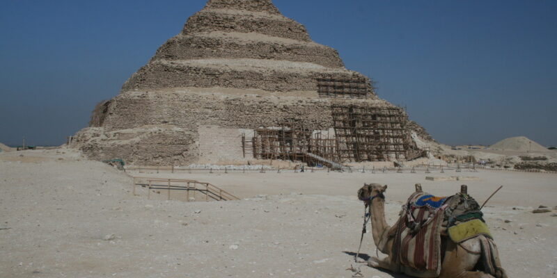Sakkara, die Djoser Pyramide