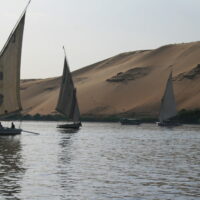 Bootsfahrt auf dem Nil bei Assuan