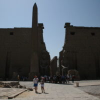 Eingangspylon Luxor Tempel
